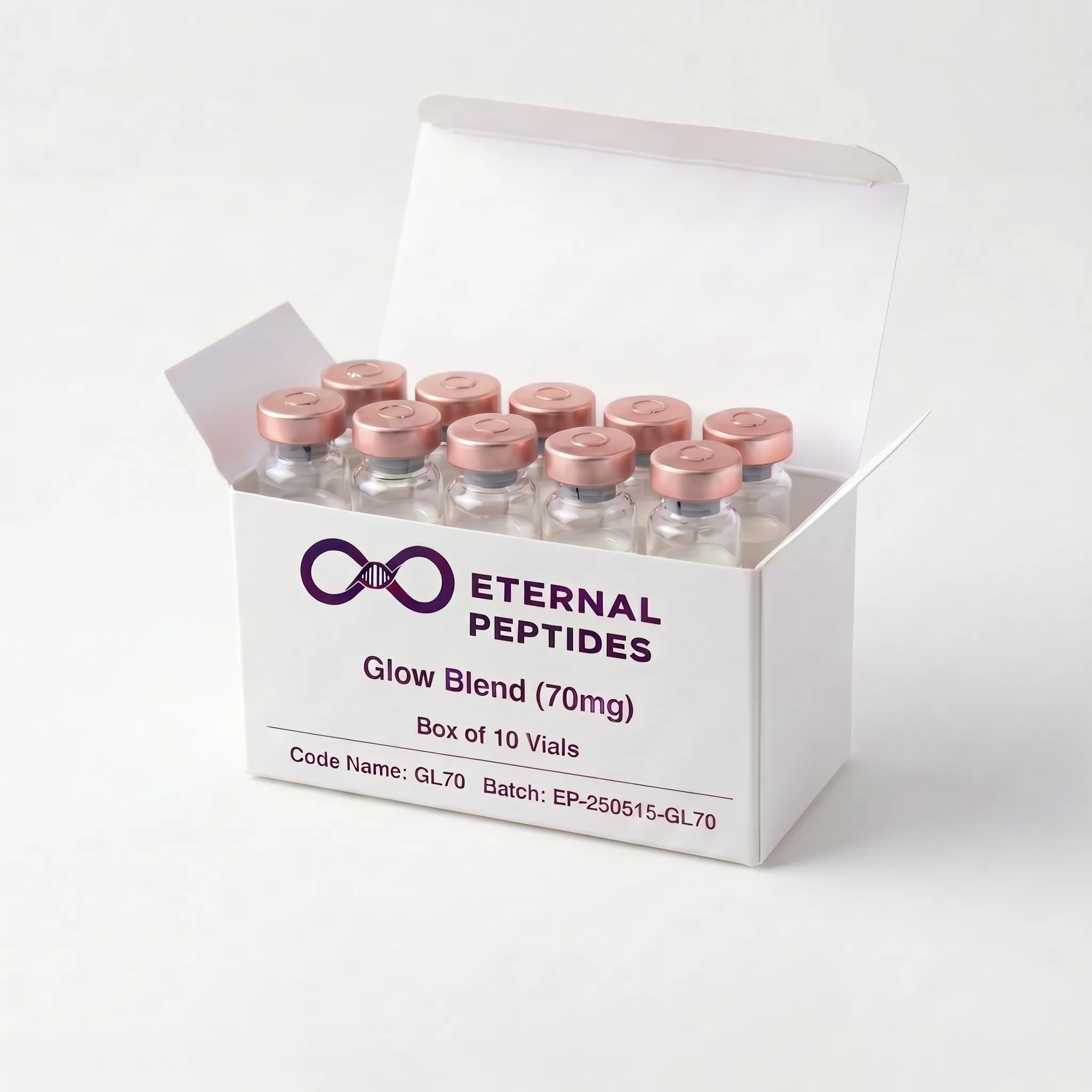 Glow Blend (70mg) - Box of 10 Vials