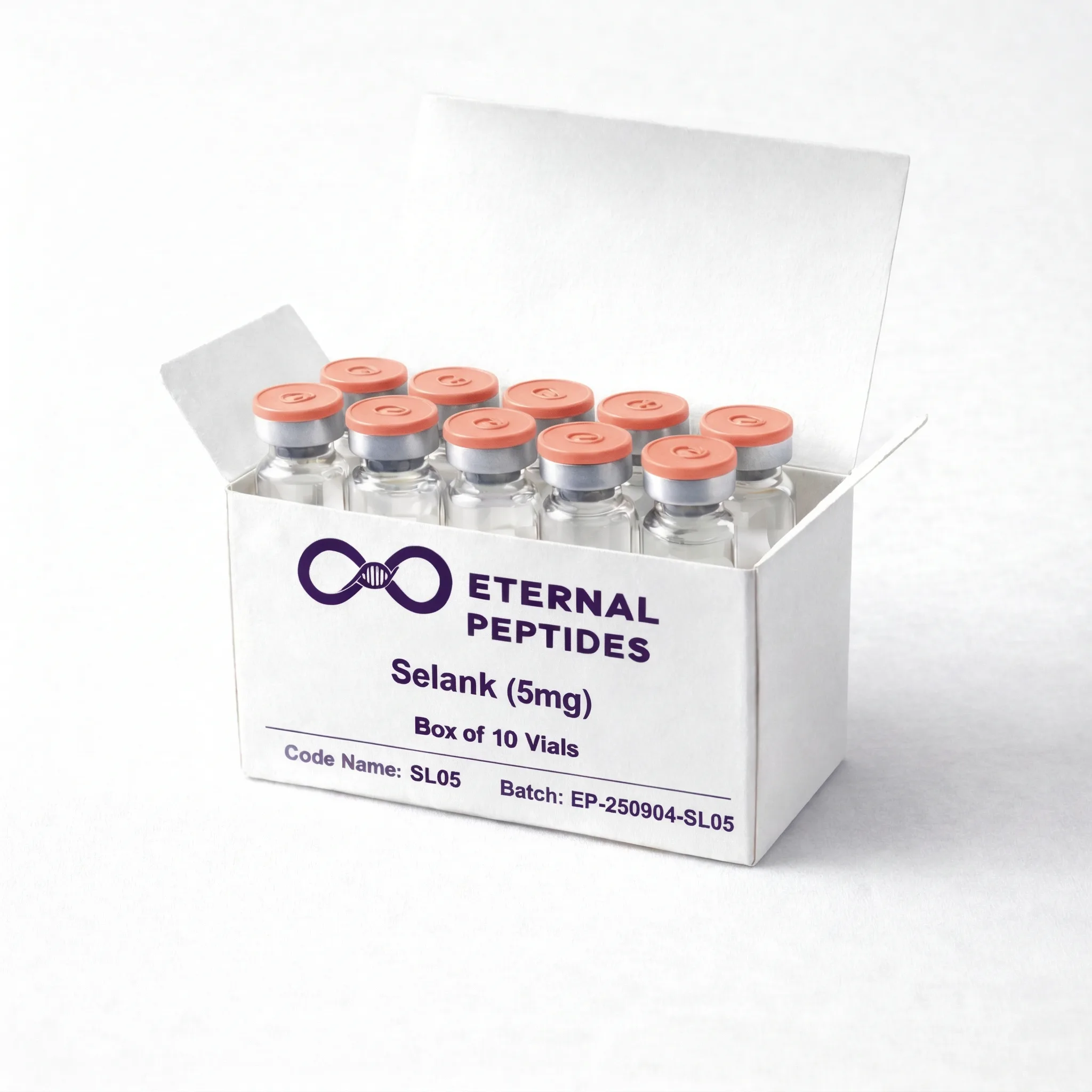 Selank (5mg) - Box of 10 Vials